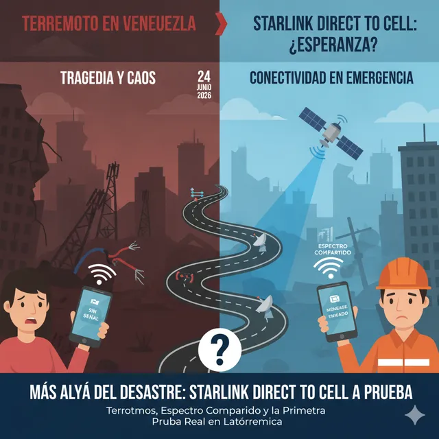 Portada de: Cuando el cielo se convierte en tu torre celular: la lección de Venezuela