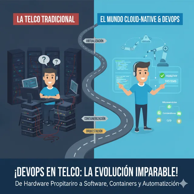 Portada de: DevOps en la Industria Telco: Más Allá del Hype, una Necesidad Operativa