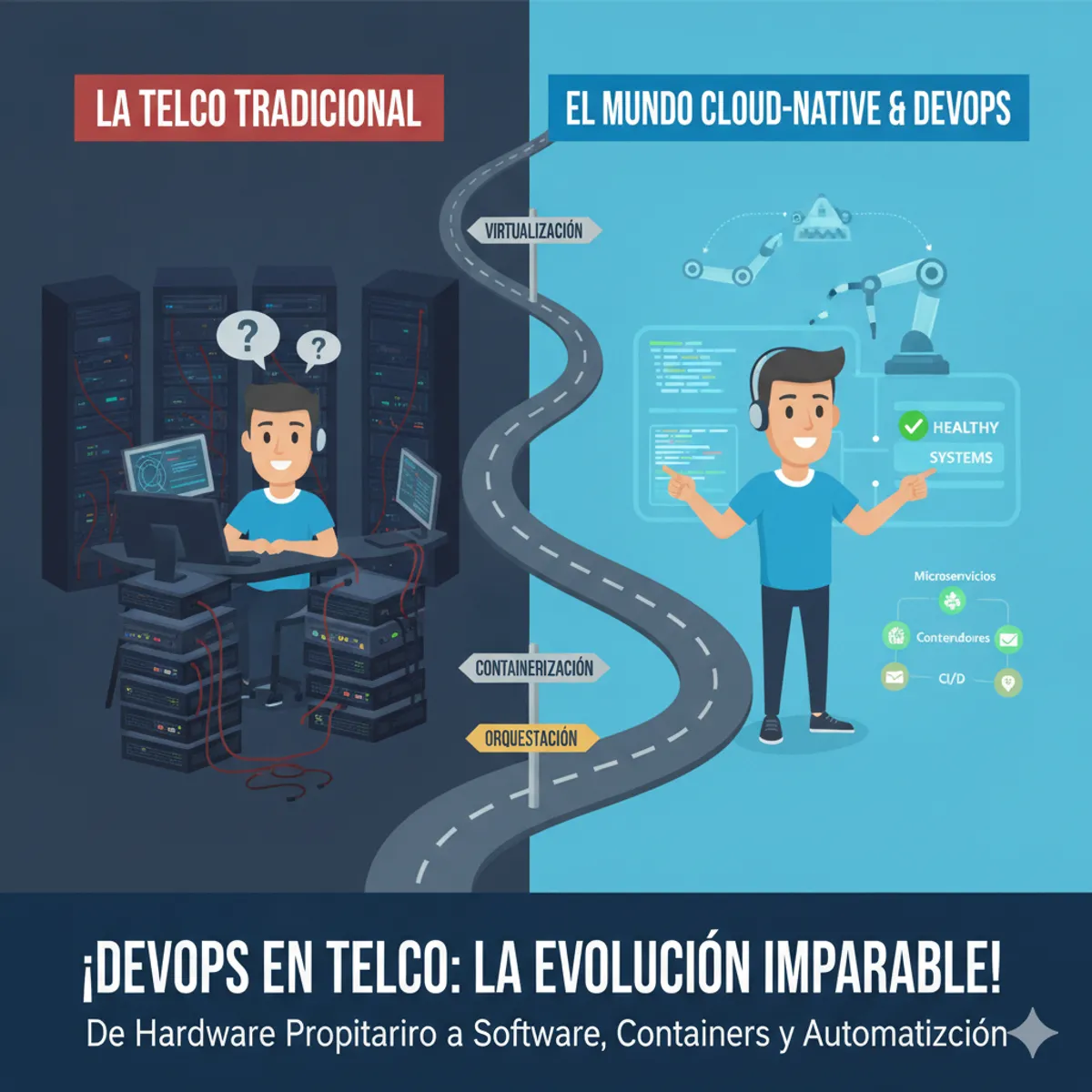 Portada de: DevOps en la Industria Telco: Más Allá del Hype, una Necesidad Operativa