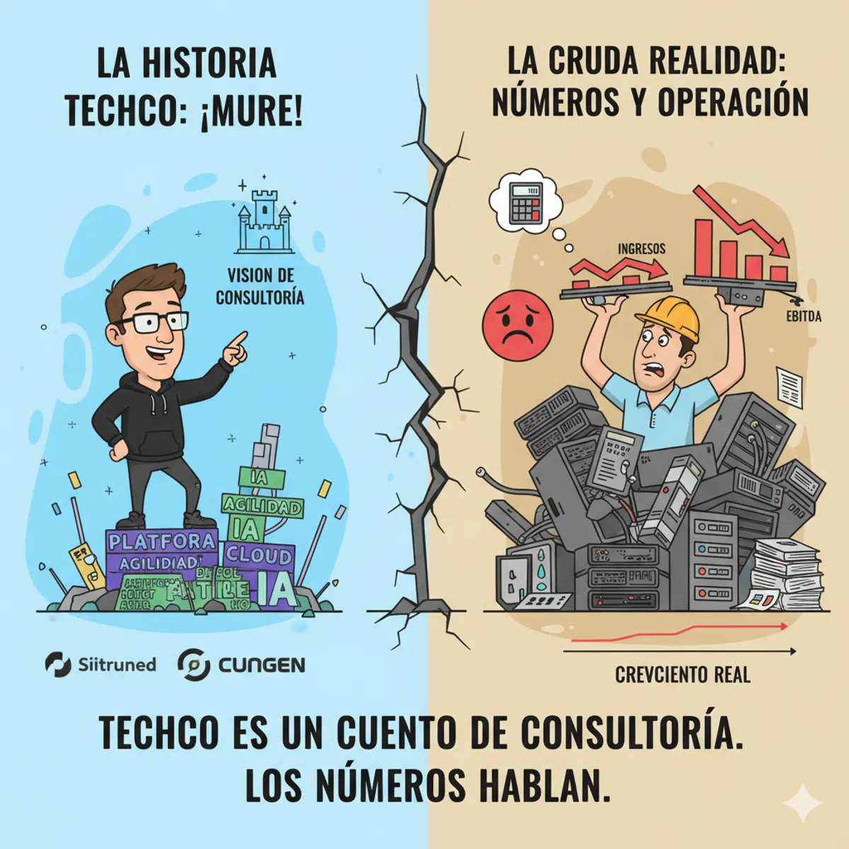 Portada de: La historia del Techco ha muerto (y nosotros lo sabíamos)