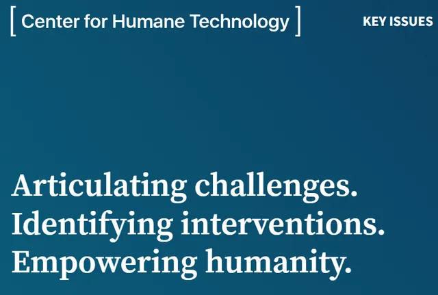 Portada de: Las ideas del &#8220;centro por la tecnología humana&#8221;