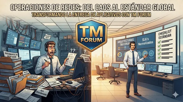 Portada de: TM Forum: el estándar que (quizá) no sabías que necesitabas para operar tu red